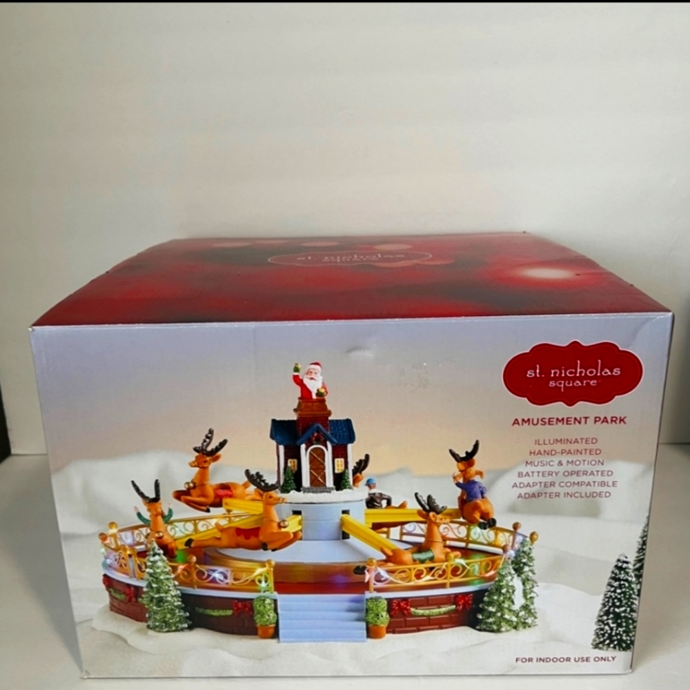 St. Nicholas Square *Village Amusement Park- BRAND NEW IN BOX $149  retail